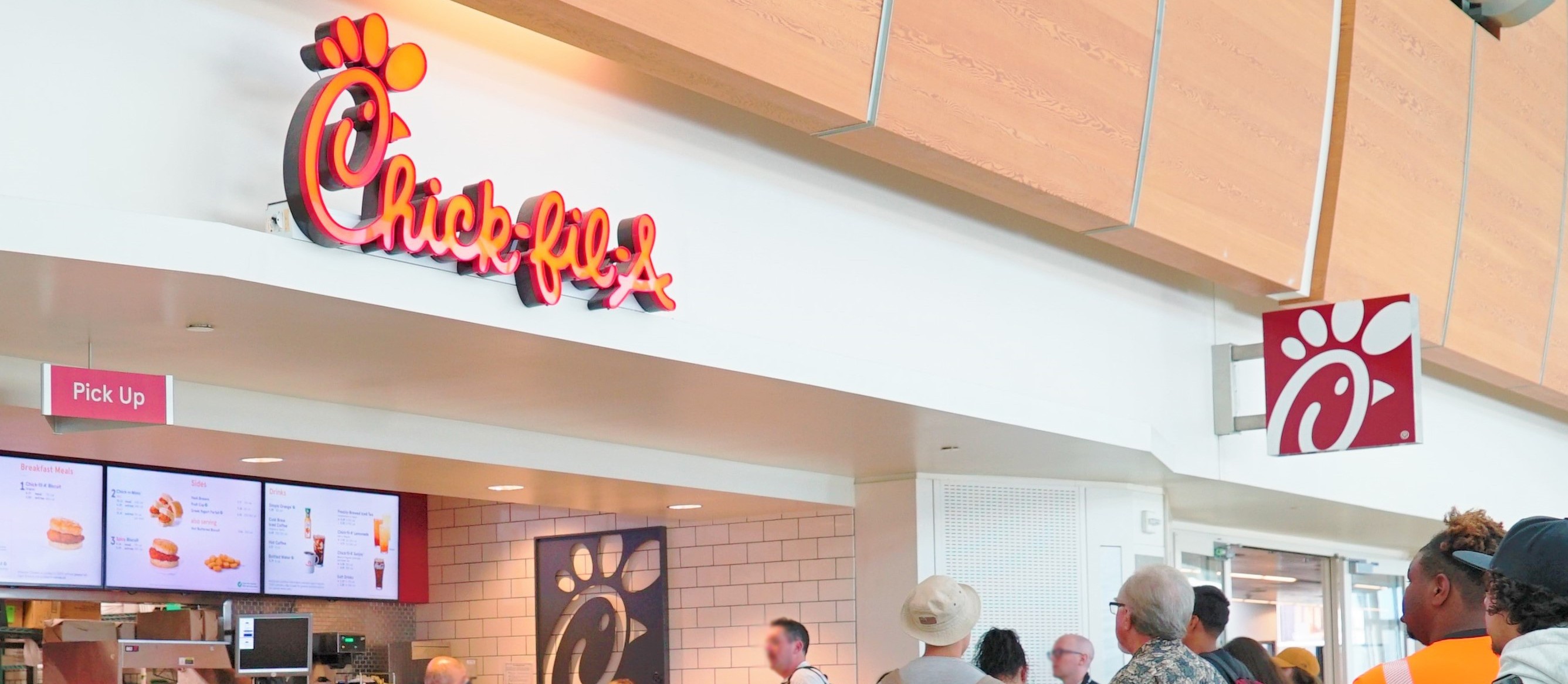 Chick fil a storefront hero image