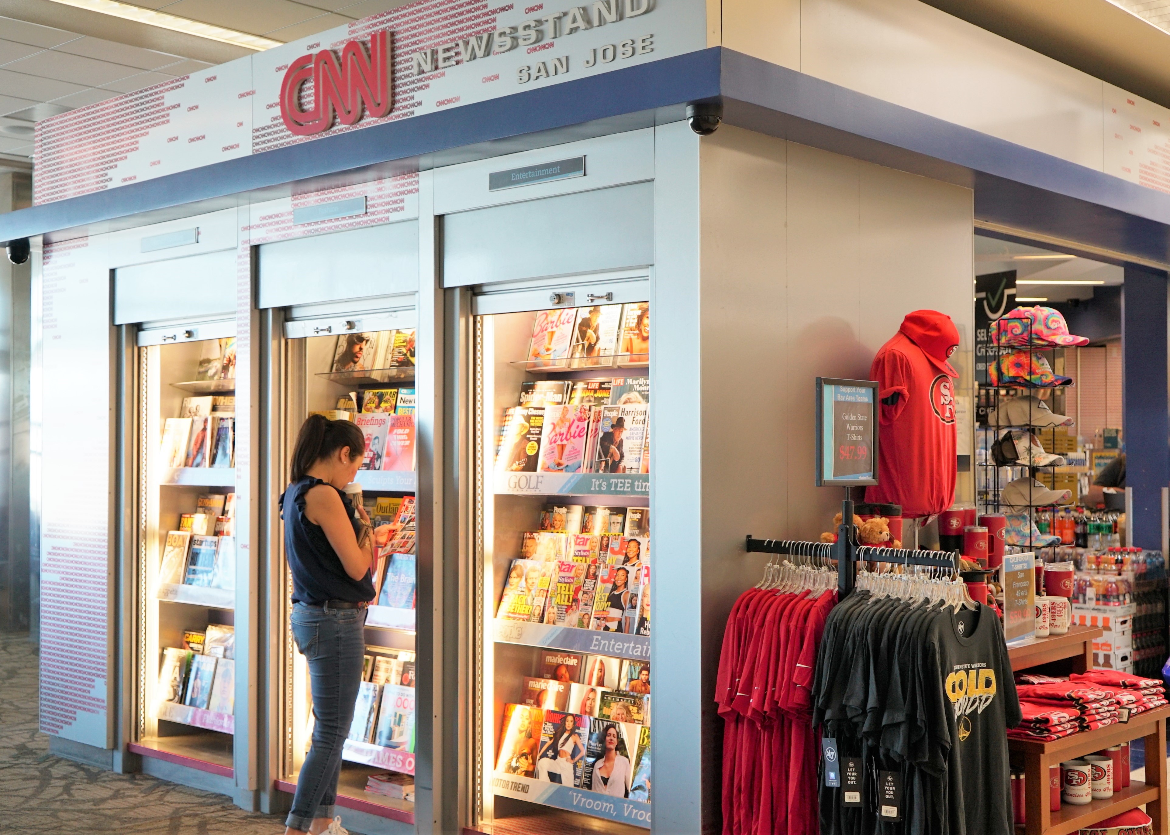 CNN Newsstand in Terminal A