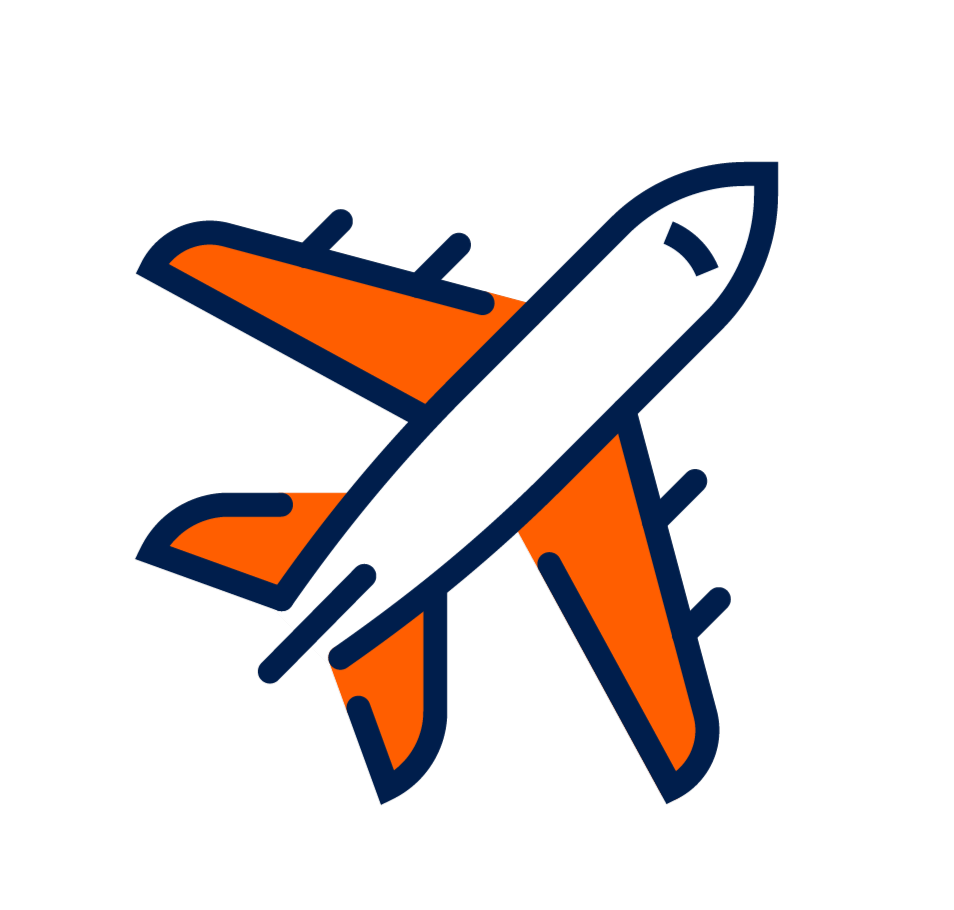 Plane Icon from top view