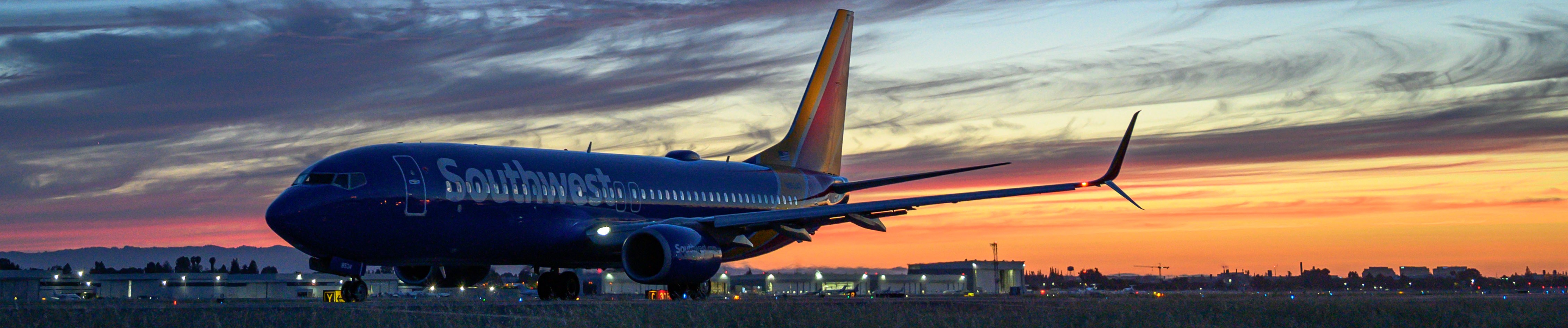 Southwest plane at SJC
