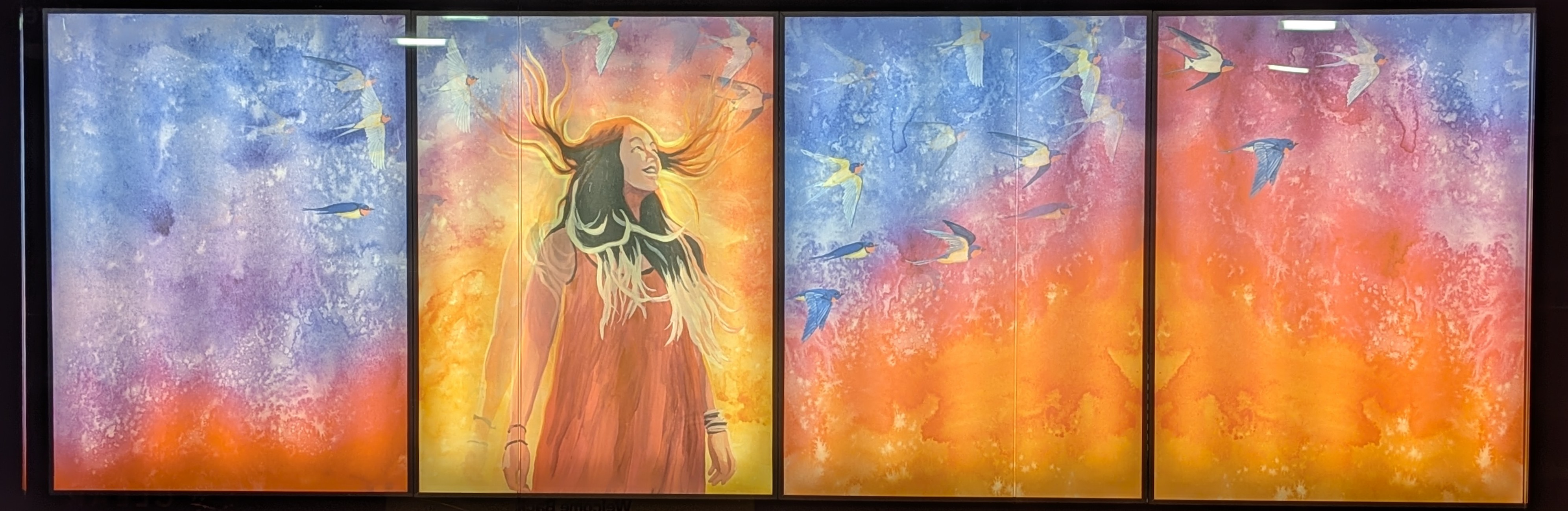 Connected by Flight by Lacey Bryant