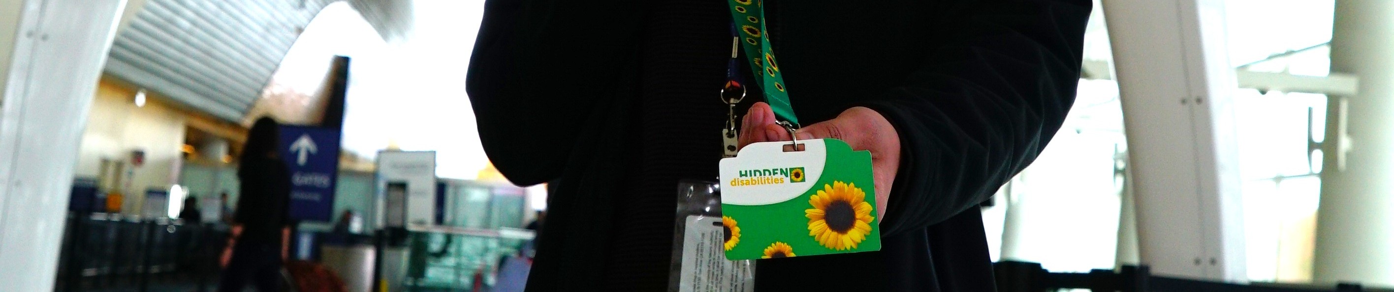 Sunflower Lanyard at SJC