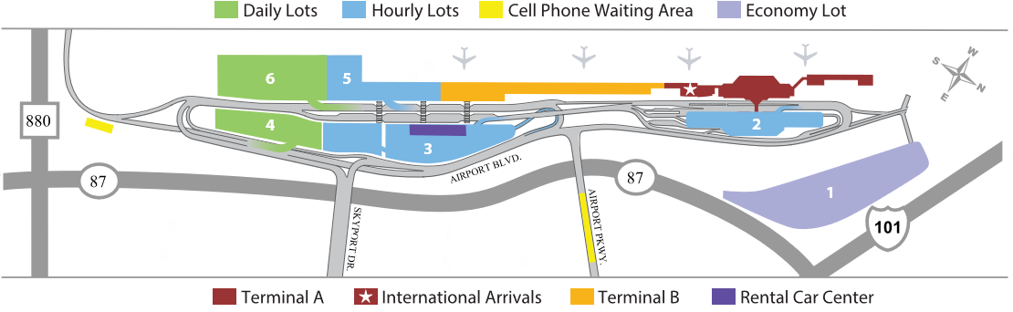 Image of Do you know the ways to San Jose Airport?