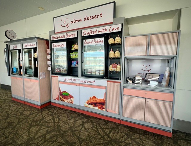 Alma Dessert in Terminal A 