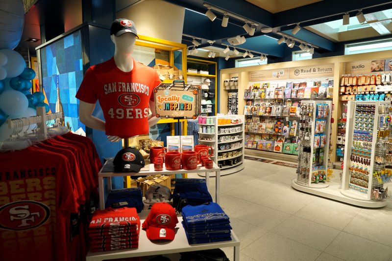 items at SJC Exchange in terminal B
