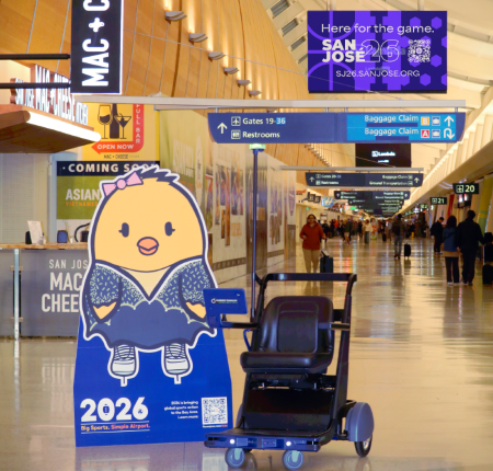 Blueberry Chair in Terminal B