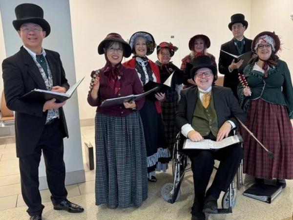 Carolers in the Terminals