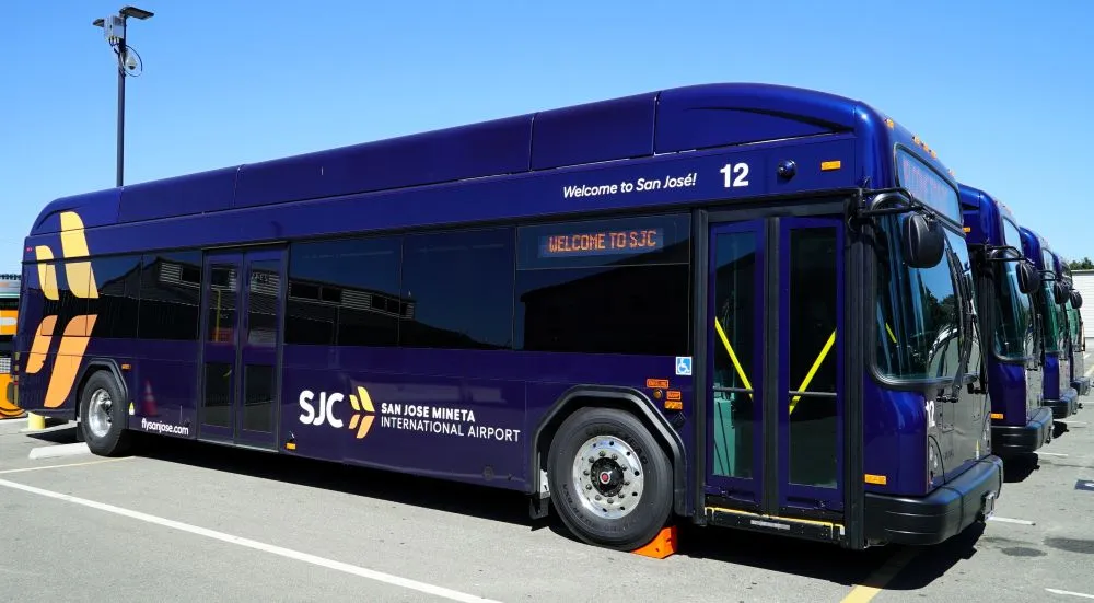 New SJC Shuttle Bus