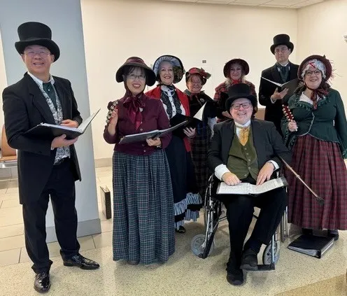 Carolers in the Terminals