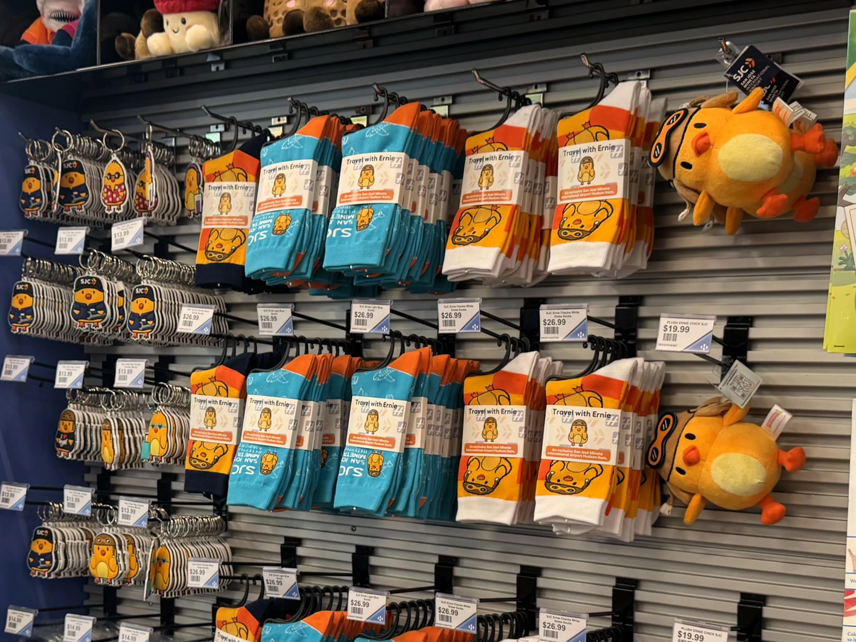 Ernie merch in Hudson stores