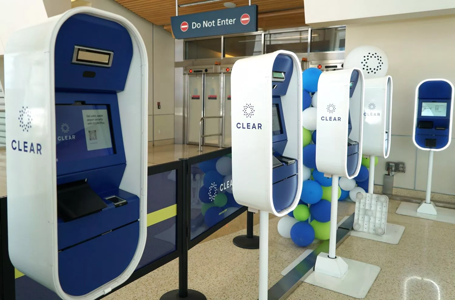 CLEAR Kiosk in Terminal B