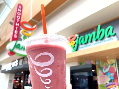 Jamba Razzmatazz smoothie