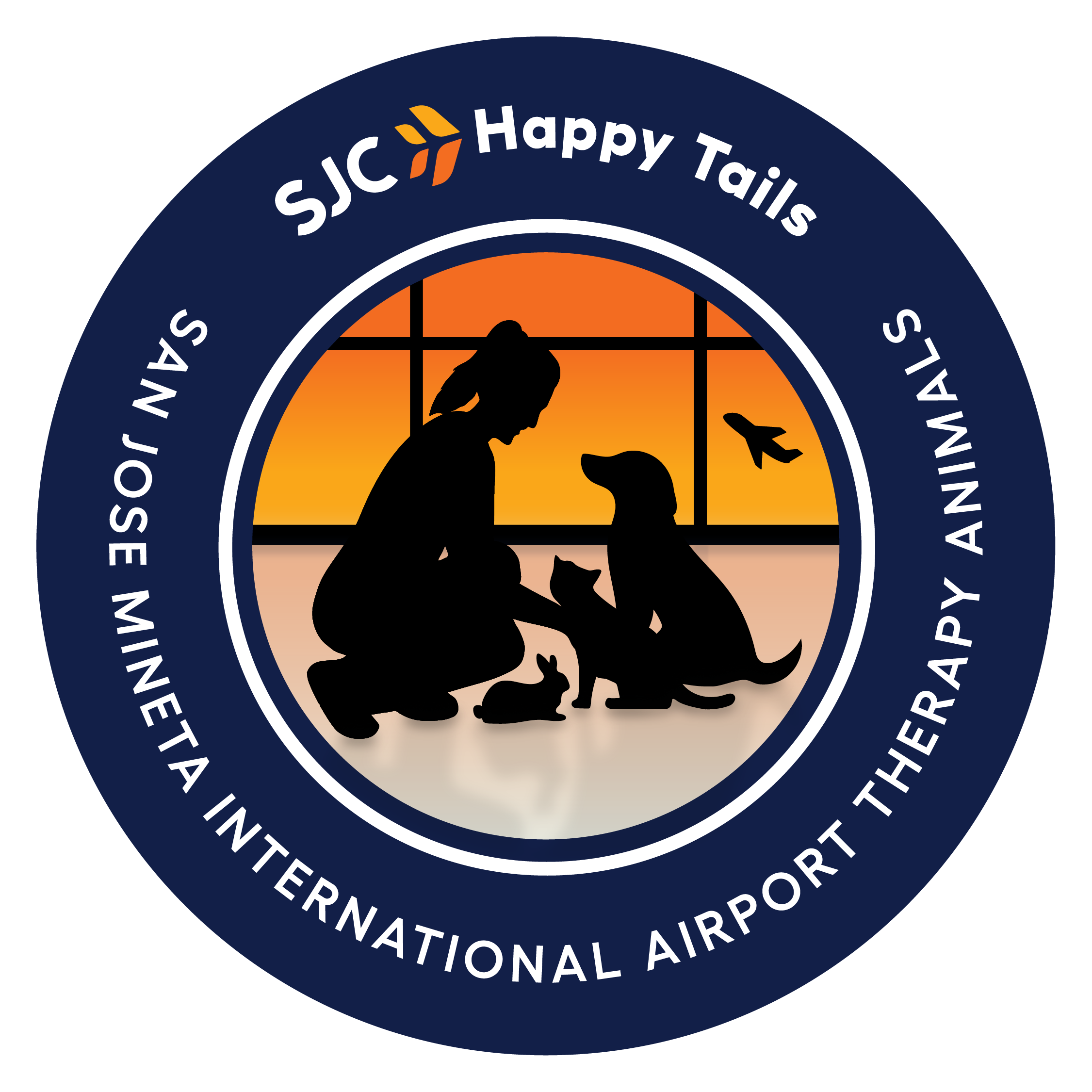 SJC Happy Tails Logo